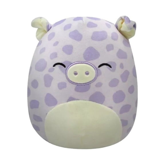 Squishmallows 8" Plush Pammy the Pig Purple Stuffed Animal Pal
