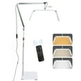 thumbnail image 1 of Andoer-2 Andoer HD-M18X 30W Foldable LED Floor Lamp with Adjustable Brightness, 3200K-5600K Color Temperature, Metal Stand, Phone Holder, and Remote Control (White, 110V-240V), 1 of 7
