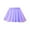 Light Purple, variant on CHICTRY Kids Girls Dance Skirt Solid Color Chiffon Latin Miniskirt Costume