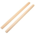 thumbnail image 2 of 2pcs Percussion Sticks Wood Color Rhythm Music Lummi Sticks for Kids Instruments, 2 of 8