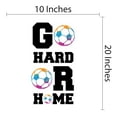 thumbnail image 4 of Sports Wall Decals for Boys Bedroom - Go Hard or Home Funky Lettering Ball DIY & Creativity Boy Girl Bedroom Wall Sticker - Size: 10 In x 20 In, 4 of 4