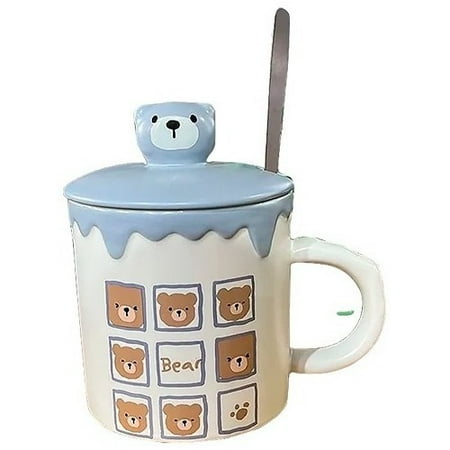 Taza Ceramica + Tapa – Cute Bear