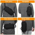 thumbnail image 2 of Mini Crossbody Sling Bag Chest Bag Water Resistant Fanny Pack Running Phone Holder for Men Workout Travelling, 2 of 12