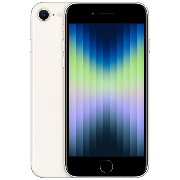 Restored White Apple iPhone SE (3rd Gen) (64GB) Fully Unlocked