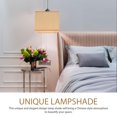 thumbnail image 3 of Minkissy Pendant Lamp Shade Woven Bamboo for Shopping Mall Display 1Pcs, 3 of 5