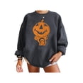 thumbnail image 1 of Sunloudy Sudadera casual de Halloween para mujer, jersey de manga larga con cuello redondo y estampado de calabaza para adultos Sunloudy  moda, 1 of 5