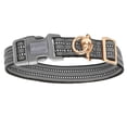 thumbnail image 1 of Collar de perro para perros medianos grandes, collar de perro reflectante, collar de perro ajustable de nailon suave, 1 of 5