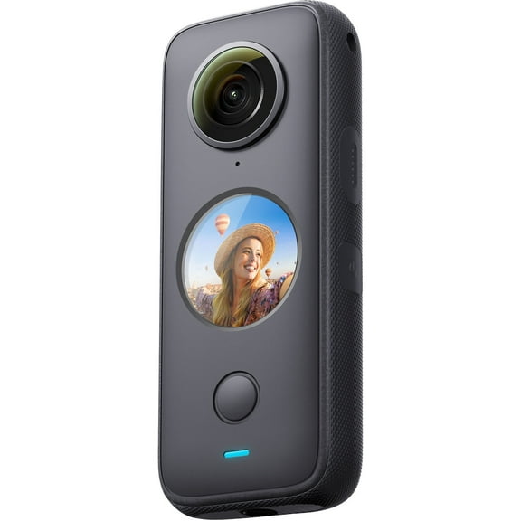 Insta360 ONE X2 Digital Camcorder, 1.3" LCD Touchscreen, 1/2.3" CMOS, High Dynamic Range (HDR), 5.7K