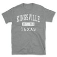 thumbnail image 1 of Kingsville Texas Classic Established Men's Cotton T-Shirt, 1 of 1