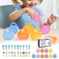 thumbnail image 1 of Creatine Early Education Toys For Toddlers Shape Lock And Key Game Alphabet Number Matching Fine Motor Skills Learning Toy For Babies Kids, 1 of 9