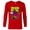 New Red, variant on Marvel Deadpool Please Call me the Merc with the Mouth - Long Sleeve T-Shirt for Men - Customized-White