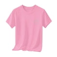 thumbnail image 5 of Ohufall Boys Girls T Shirt Solid Color Small Print Summer Tshirts Toddler Fashion Casual T-shirts 1-13 Year, 5 of 6