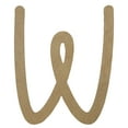 thumbnail image 1 of Wooden Letter Unfinished, Fall Is Coming Font, Craft Cutout, 1 of 2