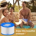 thumbnail image 2 of Type &acirc;&yen; Hot Tub Spa Filter Replacement Compatible with Lay-Z-Spa, Coleman, Coronado SaluSpa 90352E 58323, Inflatable Hot Tub,, 2 of 7