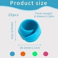 thumbnail image 2 of 25 Pcs Thread Spool Savers Huggers, Flexible Silicone Thread Spool Holders for Sewing Machine Embroidery Threads Organizers, Prevent Tails from Unwinding, Home and Craft, 2 of 2