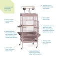 thumbnail image 6 of Prevue Pet Products Playtop Bird Home - Blush Bird Cage 3152BLUSH, 6 of 23