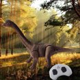 thumbnail image 1 of VONKY Realistic Kids RC Dinosaur Educational Roaring Sounds 360 Rotation Stunt Brachiosaurus, 1 of 9