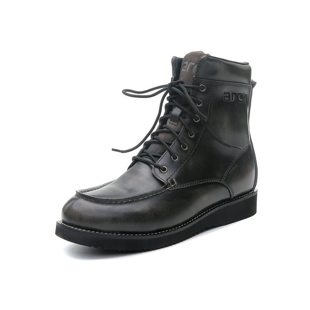 Botas de moto elegantes: diseño clásico, cómodas y transpirables, adecuadas tanto para desplazamientos diarios como para conducción informal.,Negro,41