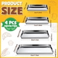 thumbnail image 2 of Pro Non-Stick Roast and Broil Baking Pan with Rack, 13-Inch-by-9-Inch, Dark Gray, 2 of 4