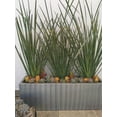 thumbnail image 5 of Maceta jardinera rectangular de fibra de vidrio color gris de 90 cm Green Boutique Pecera Mediana, 5 of 5