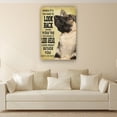 thumbnail image 2 of German Shepherd Dog Poster Funny Bathroom Wall Art Paintings Pictures Canvas Prints Modern Farmhouse Decor Framed 12×18 in, 2 of 5