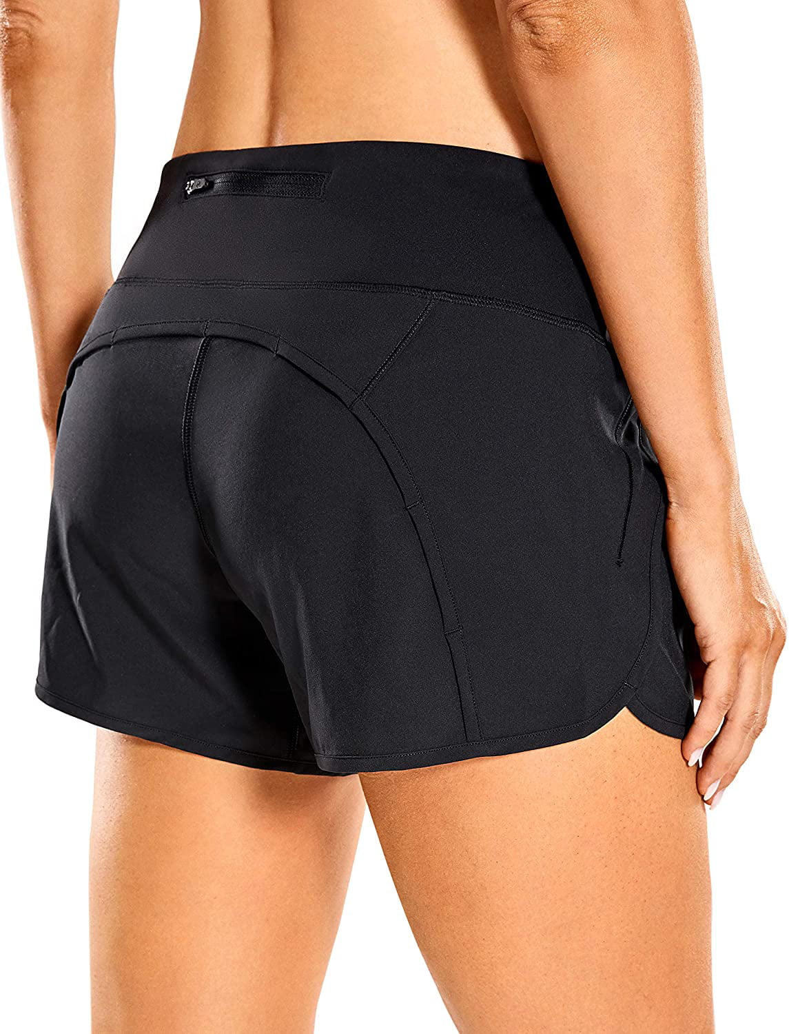 WIIKWEEK Womens Lightweight Gym Athletic Workout Shorts Liner 4