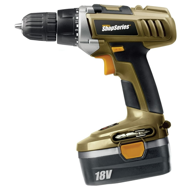 Shop Series 18V 3 8 Cordless Drill Driver Kit RC2804K2