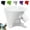 White, variant on Flour Funnel for Kitchen Aid Mixer, Kitchen Aid Accessories and Attachments, Pouring Chute for Kitchenaid Mixer, Fits Tilt-Head 4.5–5 Qt (KSM150), Durable Dishwasher-Safe Baking Tool