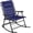 Navy, variant on Best Choice Products Padded Folding Zero Gravity Rocking Chair with Headrest, Outdoor Camp Chair - Beige