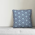 thumbnail image 2 of Creative Products Blue Geo Circles 16x16 Spun Poly Pillow, 2 of 2