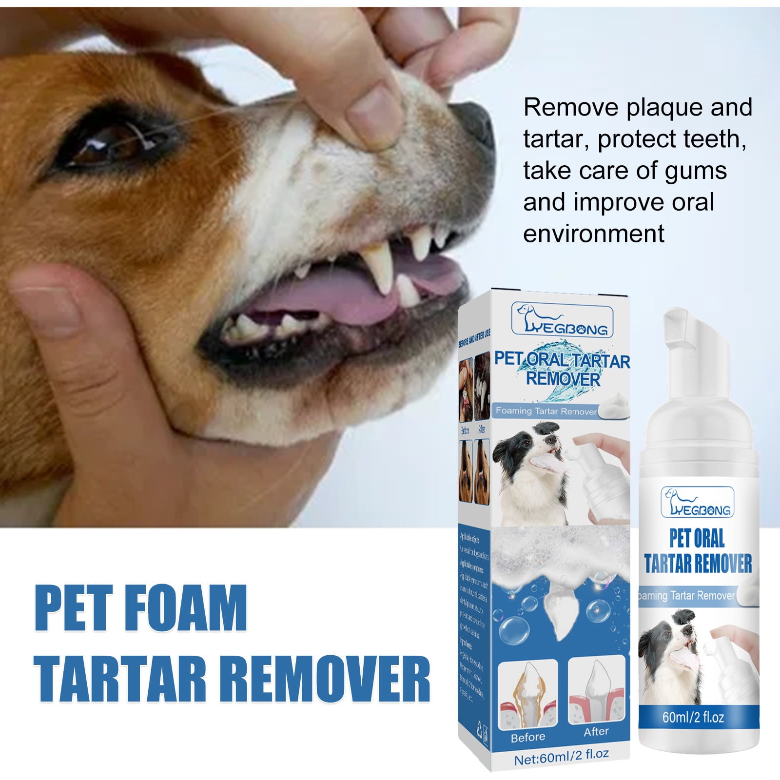 Dog teeth foam hot sale