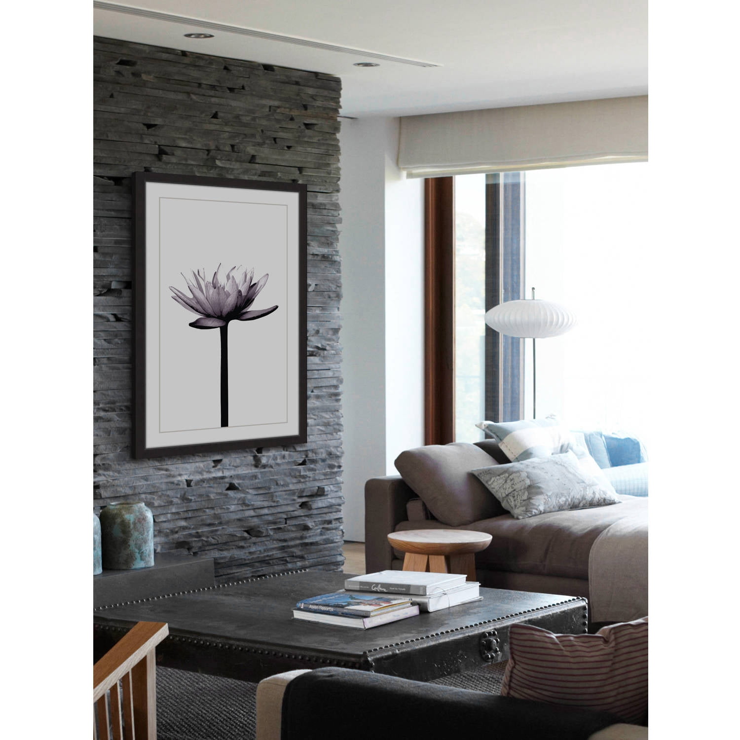 Marmont Hill "Opened Petals" by Katarina Snygg Framed Painting Print