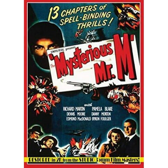 The Mysterious Mr. M (DVD), Vci Video, Action & Adventure