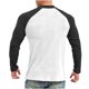 thumbnail image 4 of pstuiky camisas de manga larga para hombre, Suéter informal de moda para hombre, color liso, manga larga y cuello redondo. Tops de talla grande para hombre xl, 4 of 5