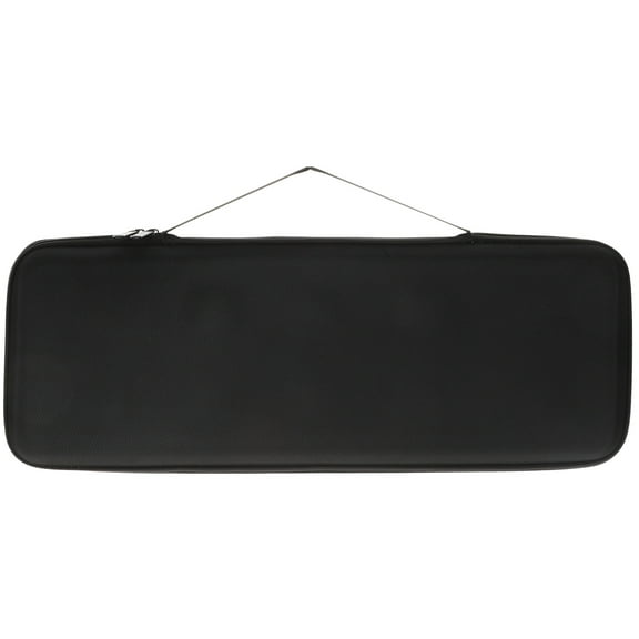 Black EVA Keyboard Protective Sleeve with Zipper for Storage Use Compact and .8x11.8 Inches