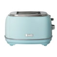 HADEN Heritage 2Slice Wide Slot Toaster with Removable Crumb Tray, Browning Control, Cancel