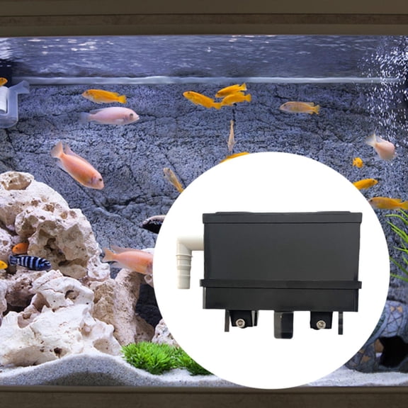 DOLITY Overflow Box for Aquariums External Quiet Aquarium Box Filtration Box Single Layer