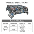 thumbnail image 7 of Wukai Video Game Waterproof Tablecloth for Kitchen Dining, Fits Square Tables for 2-4 Seats -54"x54", 7 of 7