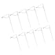thumbnail image 3 of 10 adornos de carámbanos transparentes para Navidad, colgantes para árbol de Navidad, Año Nuevo, boda y fiesta., 3 of 7