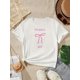 thumbnail image 3 of Summer Girls Casual Cute Bow Printed Short Sleeve T-Shirt, 3 of 6
