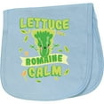 thumbnail image 2 of Inktastic Lettuce Romaine Calm Baby Burp Cloth, 2 of 3
