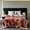 Red, variant on Sherpa Fleece Queen Size Blanket for Bed, Machine Washable, Double Layer Extra Warm and Heavy Thick Blankets,Soft Flannel Fuzzy Plush Queen Blanket for Winter 59.06" × 39.37"
