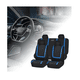 thumbnail image 4 of Funda De Asiento Universal Para Todas Las Estaciones 9 Piezas Estilo con Banda Lab.G Negro, Azul, 4 of 4