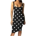 thumbnail image 2 of SMihono Robe Maxi Bohème d'Été pour Femmes Grande Taille Mode Décontractée Manches Courtes Épaules Dénudées Imprimé Col Rond Robe de Plage, 2 of 4
