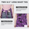 thumbnail image 6 of Witch's Brew Halloween Apron-Garden Aprons for Women with Pockets-Cotton Linen Waterproof Kitchen Cooking Gardening Aprons Adjustable for Kitchen,Cooking,BBQ and Salon 32"x27", 6 of 7