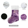 thumbnail image 3 of RMDQTR Christmas Stockings for Xmas Gifts - Large Size Festive Holiday Decor for Family Hints Of Pink Marble, 3 of 8