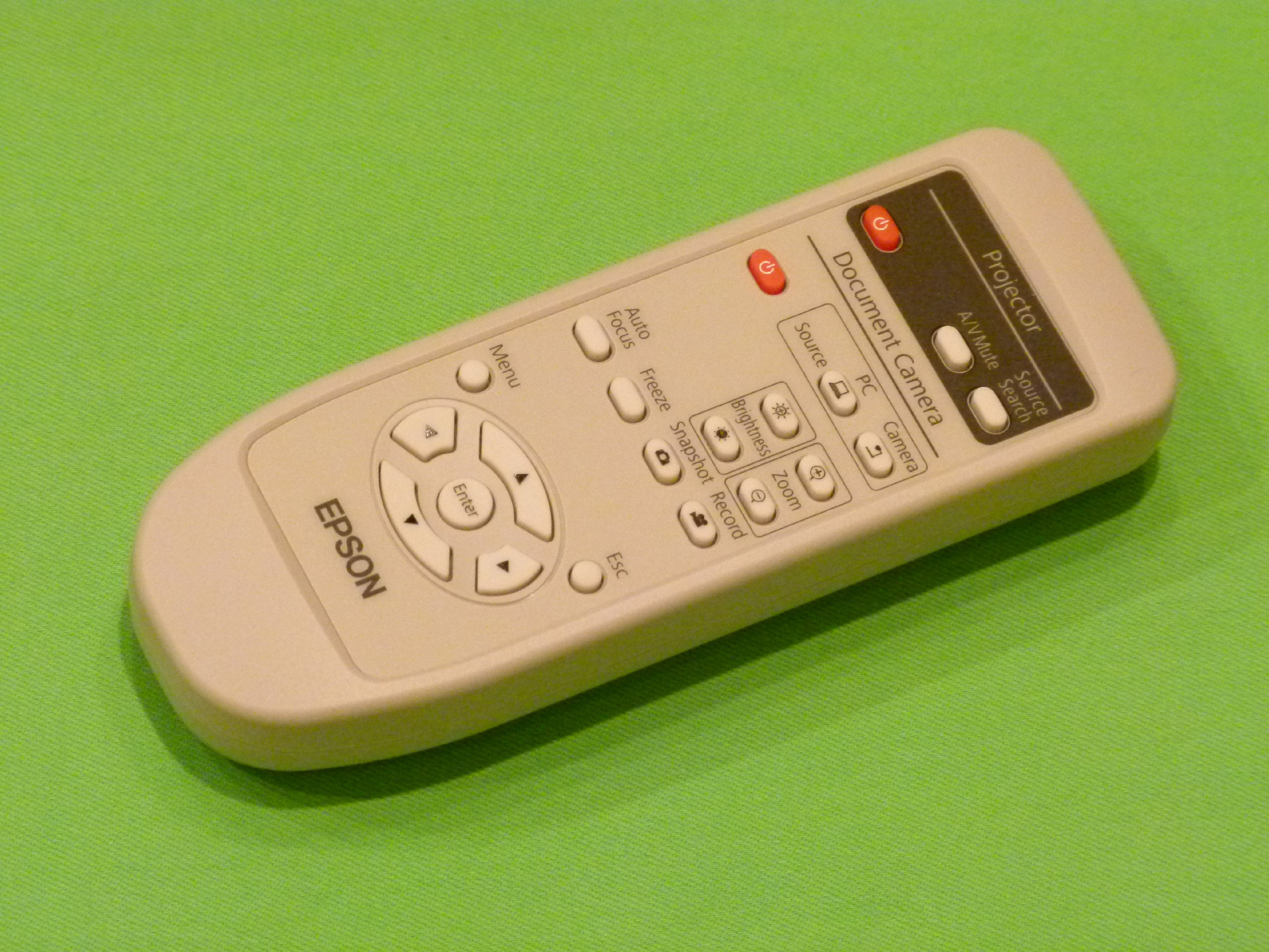 Epson Projector Remote Control ELPDC11 Document Camera