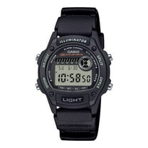 Casio Black Classic Sport Watch with Resin Strap W220H-1AV