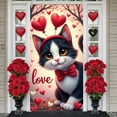 thumbnail image 3 of Colorful Parrot Love Banner Heart Balloons Parrot Display Romantic Valentine Theme Heart Backdrop for Valentine's Day Party Anniversary Celebration Romantic Date, 3 of 9