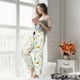 thumbnail image 5 of Balery Chicken Pantalones de pijama para mujer, pijamas ultraligeros, pantalones de estar por casa-Small, 5 of 6